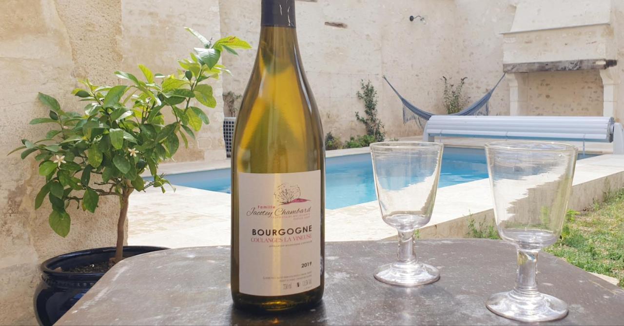 La Croix Au Maitre Hotel Coulanges-la-Vineuse ภายนอก รูปภาพ