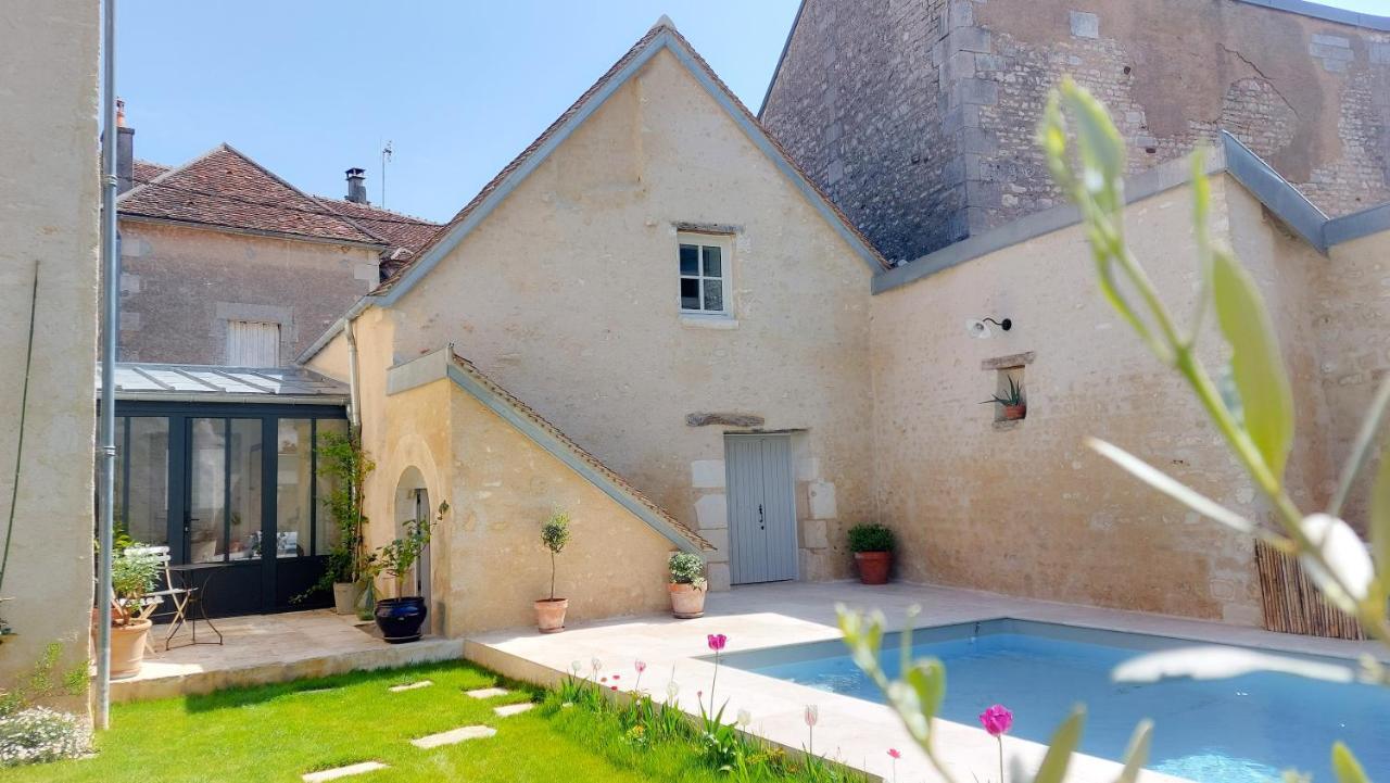 La Croix Au Maitre Hotel Coulanges-la-Vineuse ภายนอก รูปภาพ